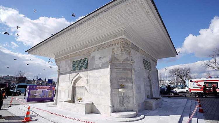 III. Ahmet Çeşmesi’nin Restorasyonu Tamamlanarak Hizmete Açıldı